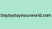 Daybydayinourworld.com Coupon Codes