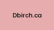 Dbirch.ca Coupon Codes