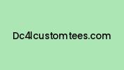 Dc4lcustomtees.com Coupon Codes