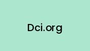 Dci.org Coupon Codes