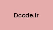 Dcode.fr Coupon Codes
