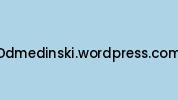 Ddmedinski.wordpress.com Coupon Codes