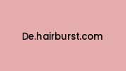 De.hairburst.com Coupon Codes