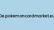 De.pokemoncardmarket.eu Coupon Codes