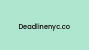 Deadlinenyc.co Coupon Codes