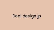 Deal-design.jp Coupon Codes
