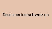 Deal.suedostschweiz.ch Coupon Codes