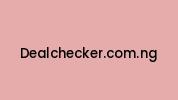 Dealchecker.com.ng Coupon Codes