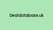 Dealdatabase.uk Coupon Codes