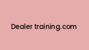 Dealer-training.com Coupon Codes