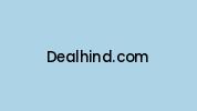 Dealhind.com Coupon Codes