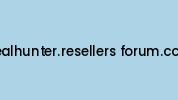 Dealhunter.resellers-forum.com Coupon Codes