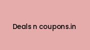 Deals-n-coupons.in Coupon Codes