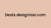 Deals.designtaxi.com Coupon Codes
