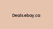 Deals.ebay.ca Coupon Codes