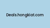 Deals.hongkiat.com Coupon Codes