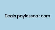 Deals.paylesscar.com Coupon Codes
