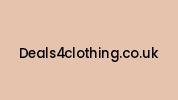 Deals4clothing.co.uk Coupon Codes