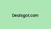 Dealsgot.com Coupon Codes