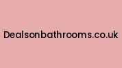 Dealsonbathrooms.co.uk Coupon Codes