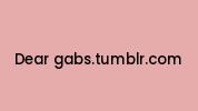 Dear-gabs.tumblr.com Coupon Codes