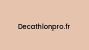 Decathlonpro.fr Coupon Codes