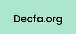 decfa.org Coupon Codes