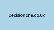 Decisionone.co.uk Coupon Codes