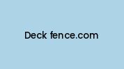 Deck-fence.com Coupon Codes