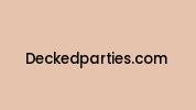 Deckedparties.com Coupon Codes