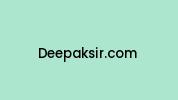 Deepaksir.com Coupon Codes