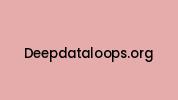 Deepdataloops.org Coupon Codes