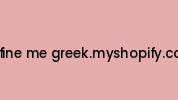 Define-me-greek.myshopify.com Coupon Codes