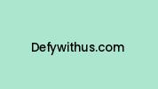 Defywithus.com Coupon Codes