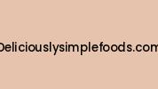 Deliciouslysimplefoods.com Coupon Codes