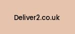 deliver2.co.uk Coupon Codes