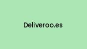 Deliveroo.es Coupon Codes