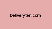 Deliveryten.com Coupon Codes