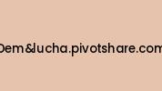 Demandlucha.pivotshare.com Coupon Codes