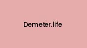 Demeter.life Coupon Codes