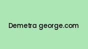 Demetra-george.com Coupon Codes