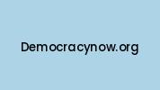 Democracynow.org Coupon Codes
