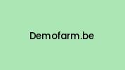 Demofarm.be Coupon Codes
