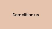 Demolition.us Coupon Codes
