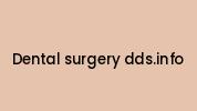 Dental-surgery-dds.info Coupon Codes
