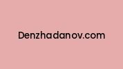 Denzhadanov.com Coupon Codes