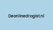 Deonlinedrogist.nl Coupon Codes