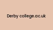 Derby-college.ac.uk Coupon Codes