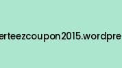 Designerteezcoupon2015.wordpress.com Coupon Codes