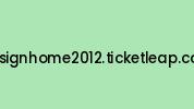 Designhome2012.ticketleap.com Coupon Codes
